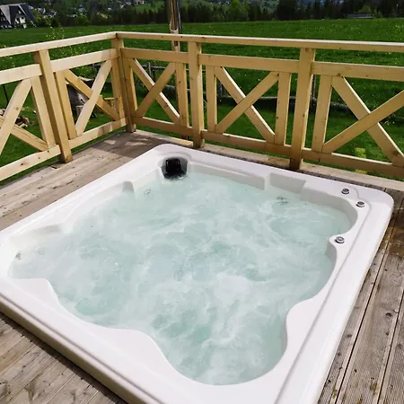Zymbiansko Chalupa 2 Z Jacuzzi Zab Exterior foto